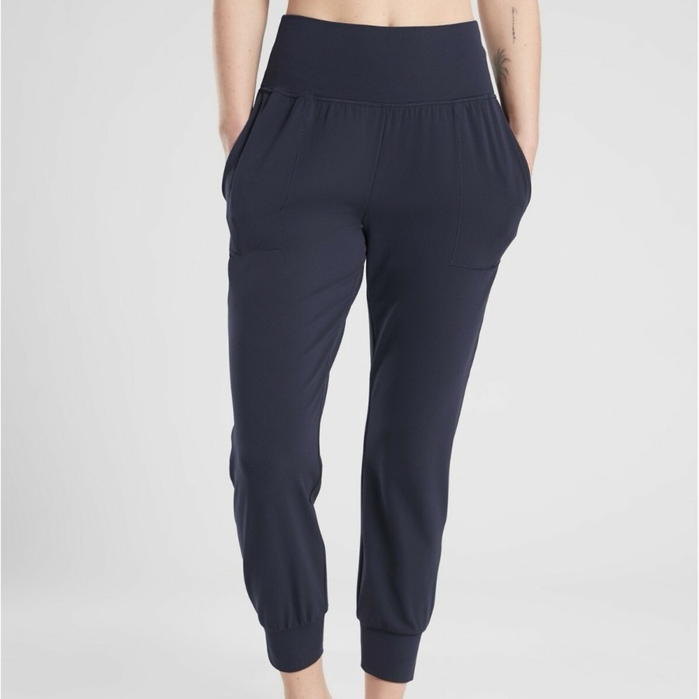 Athleta Dark Blue Jogger Pants